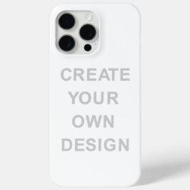 Einfach - Erstelle Deines selbst Case-Mate iPhone Hülle