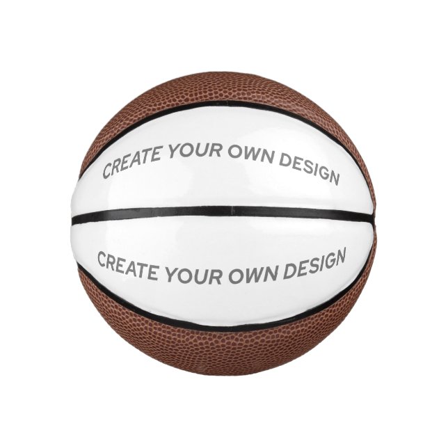 Einfach - Erstelle Deines selbst Mini Basketball (Vorderseite)