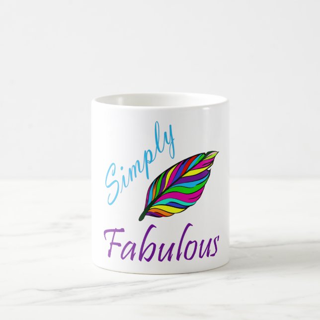 Einfach fabelhaft kaffeetasse (Mittel)
