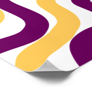 Einfach farbig das Textnamen-Bild hinzufügen Poster