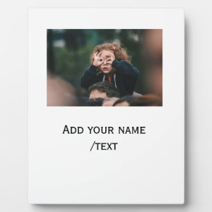 einfach Foto Text Kinder lustige Ferien Familie Fotoplatte