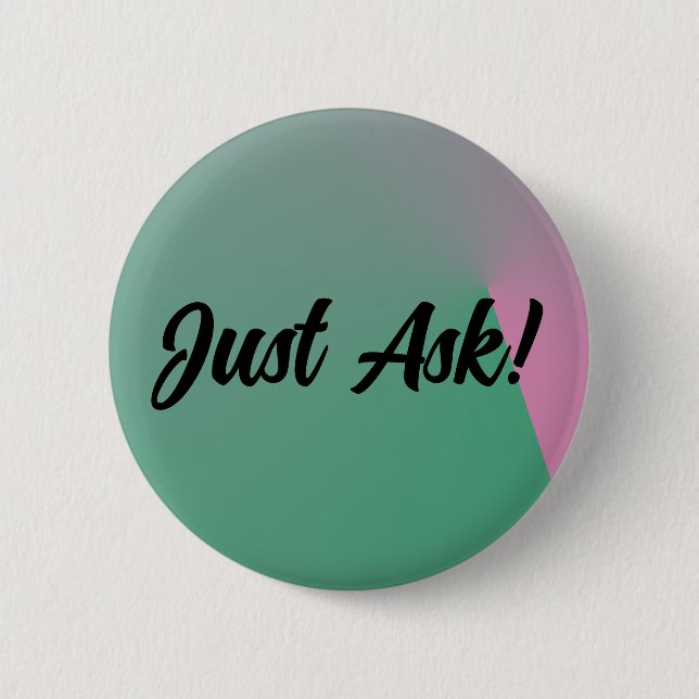 Einfach fragen! button (Vorderseite)