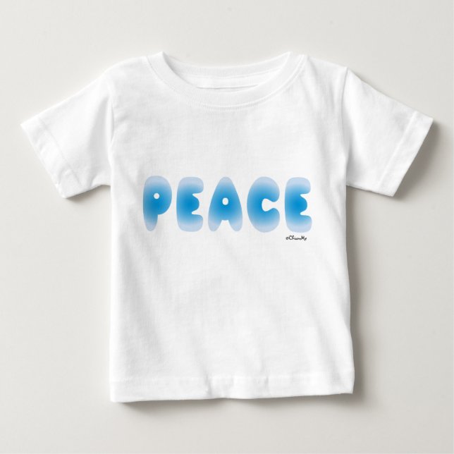 Einfach Frieden Baby T-shirt (Vorderseite)