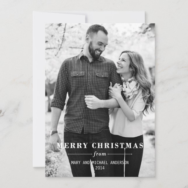 Einfach frohe Weihnachten (Vorderseite)