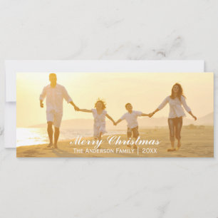 Einfach Frohe Weihnachten - 4x8 Weihnachtskarte