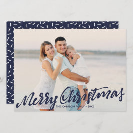 Einfach frohe Weihnachten Volles Foto | Marine Karte