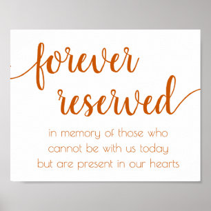 Einfach für immer reserviert   Fall Orange Memoria Poster
