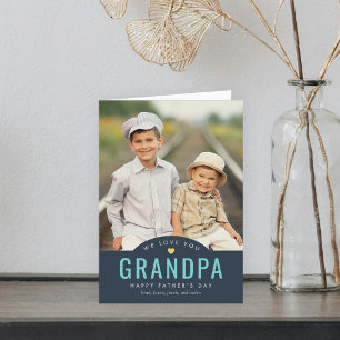 Einfach geliebte EDITIERBARE FARBE Vatertagskarte Karte