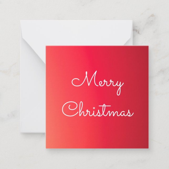 Einfach gesagt das Beste Mitteilungskarte (Vorderseite)