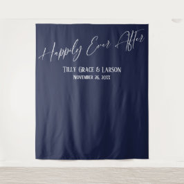 Einfach glücklich nach dem Hintergrund des Fotos d Wandteppich