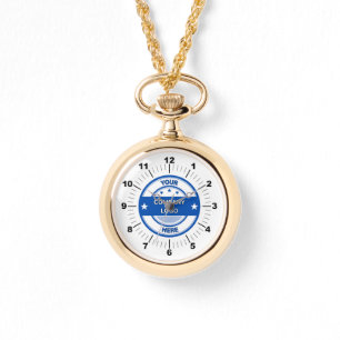 EINFACH! Gold Necklace Watch - Personalisiert Armbanduhr