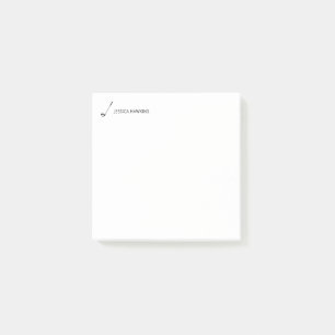 Einfach Golf Fan Persönliches Geschenk Golf Club Post-it Klebezettel