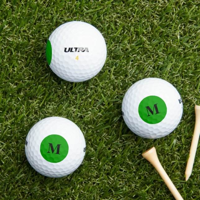 Einfach grüne Solid Color Golfball (Insitu Gras)