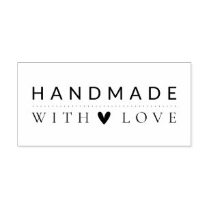 Einfach Handgemacht Mit Liebe Gummistempel