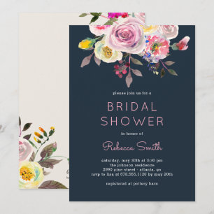 Einfach Hübsche Bridal Dusche Einladung