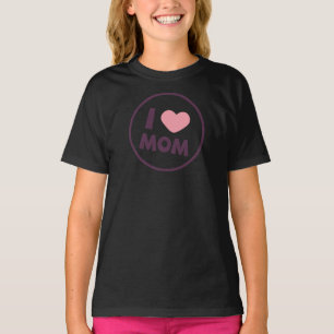 Einfach I Liebe Mama Muttertag  Ringer-Shirt T-Shirt