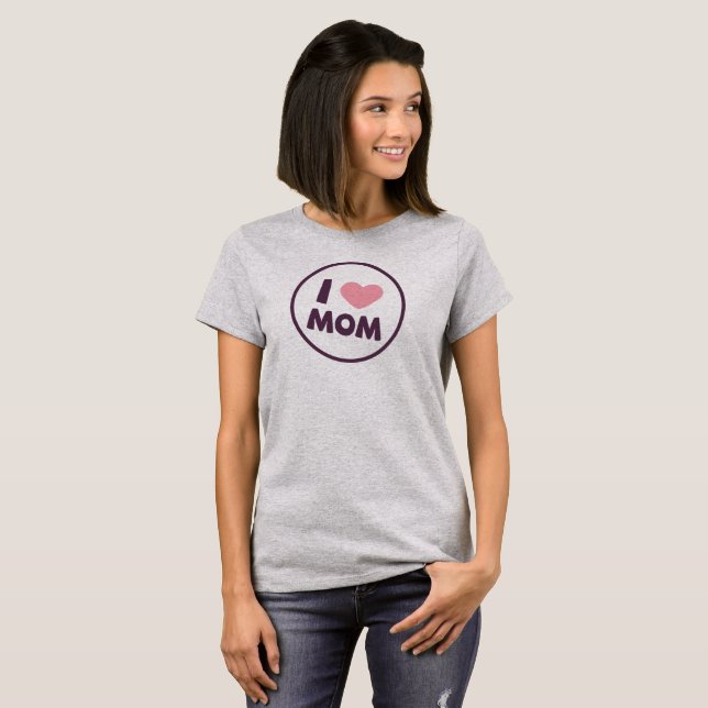 Einfach I Liebe Mama Muttertag | Shirt (Vorne ganz)