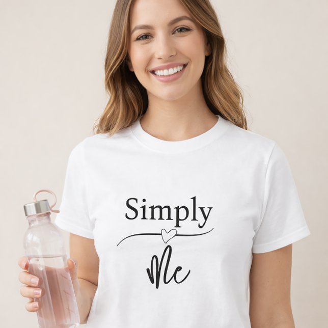 Einfach Ich Minimalist T-Shirt (Von Creator hochgeladen)