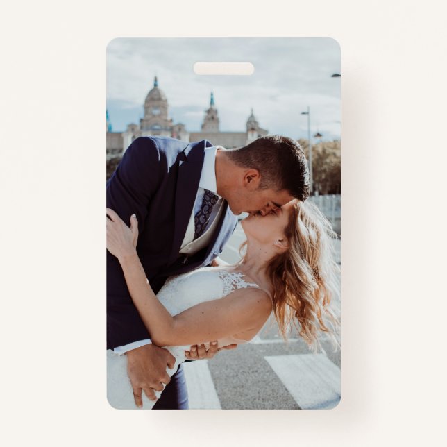 EINFACH! ID-Abzeichen - Personalisiert - Bild hinz Ausweis (Vorderseite)