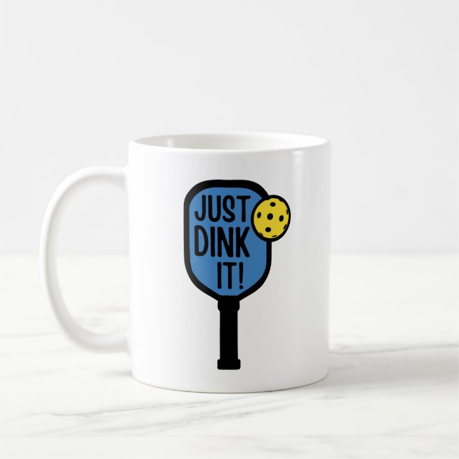 EINFACH IHN PICKLEBALL ESSEN KAFFEETASSE (Links)