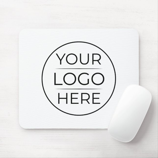 Einfach Ihr Logo hinzufügen Geschäft Mousepad (Mit Mouse)