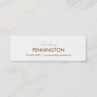 Einfach Ihre modernen Skinny Calling Cards Telefonnummerkarte