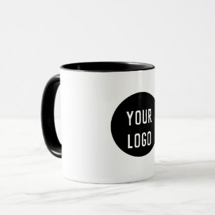 einfach individuell gelb blau aquarell logo mini h tasse