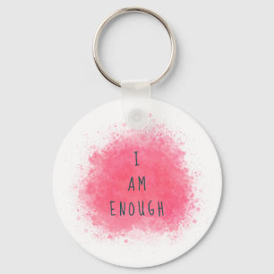 Einfach Inspiriert, ich bin genug Affirmation Zita Schlüsselanhänger