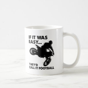 Einfach ist Fußball Funny Mug Tasse