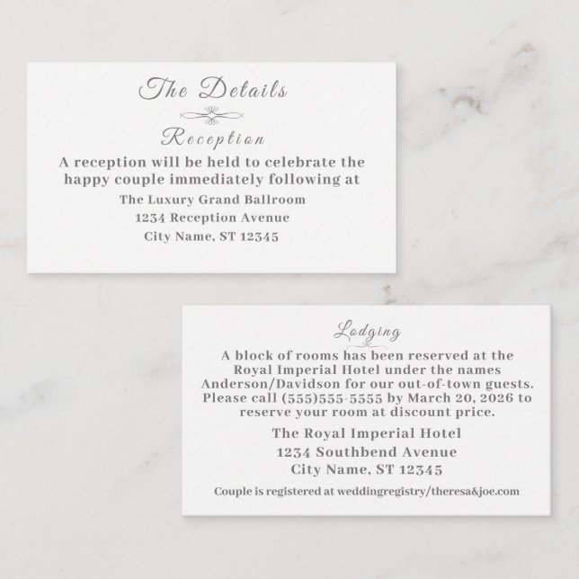 Einfach katholische Umschließungskarte Begleitkarte (Vorne/Hinten)