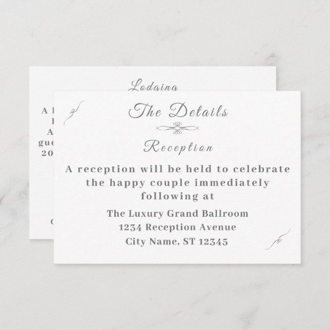 Einfach katholische Umschließungskarte Begleitkarte (Vorne/Hinten)