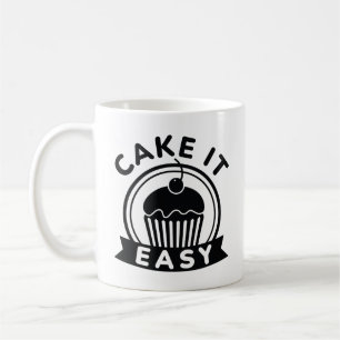 Einfach kleben kaffeetasse
