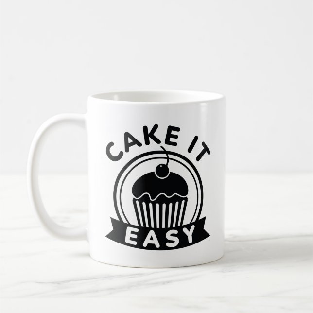 Einfach kleben kaffeetasse (Links)