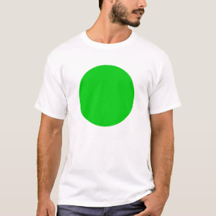 Einfach Kreis - Frühjahr Grün T-Shirt