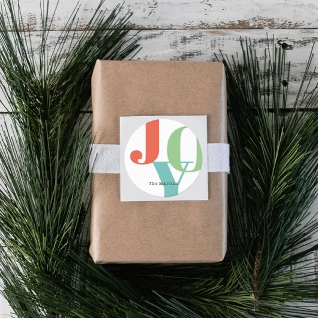 Einfach kühl fröhlicher Weihnachtsurlaub Runder Aufkleber (Von Creator hochgeladen)