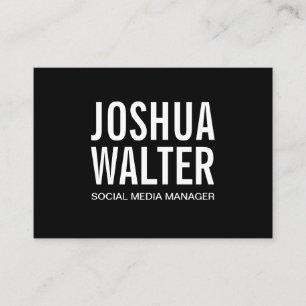 Einfach kühl visitenkarte