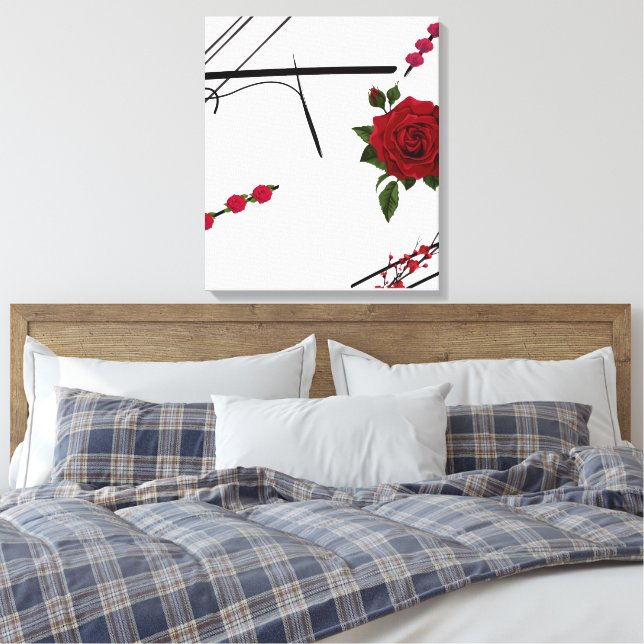 einfach  leinwanddruck (Insitu (Schlafzimmer))