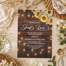 Einfach Liebe Braune Holz Lichterkette Hochzeitsdu