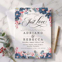 Einfach Liebe Minimalistische Moderne Hochzeit