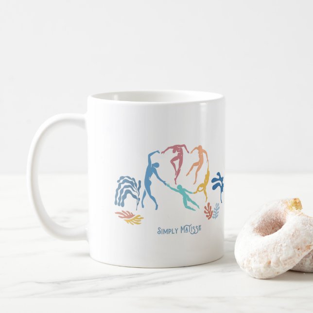 Einfach Matisse - Tanz Kaffeetasse (Mit Donut)