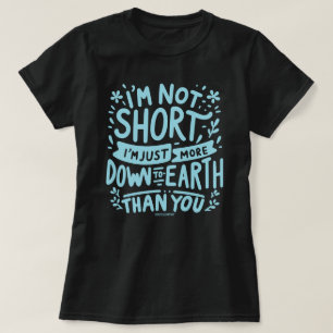 Einfach Mehr Down to Earth Sassy Damen T-Shirt
