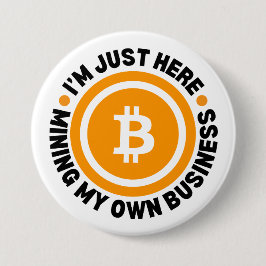 EINFACH MEIN EIGENES BUSINESS-Fun-Bitcoin Button