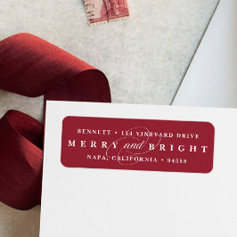 Einfach Merry Cranberry | Ferien Rücksendeadresse 