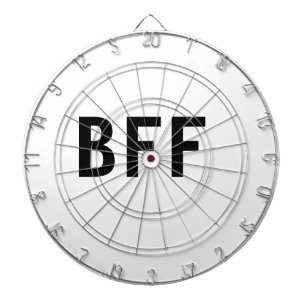 Einfach minimal BFF beste Freunde Familie eigener Dartscheibe