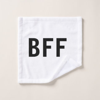 Einfach minimal BFF beste Freunde Familie eigener  Waschlappen