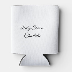 EINFACH MINIMAL.CUTIE NAME BABY Baby Shower Thr Dosenkühler