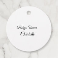 EINFACH MINIMAL.CUTIE NAME HINZUFÜGEN BABY Baby Sh Geschenkanhänger