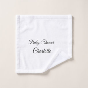 EINFACH MINIMAL.CUTIE NAME HINZUFÜGEN BABY Baby Sh Waschlappen