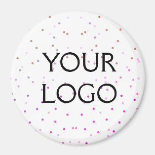 einfach minimal Fügen Sie Ihr Logo/Design hier Ges Magnet