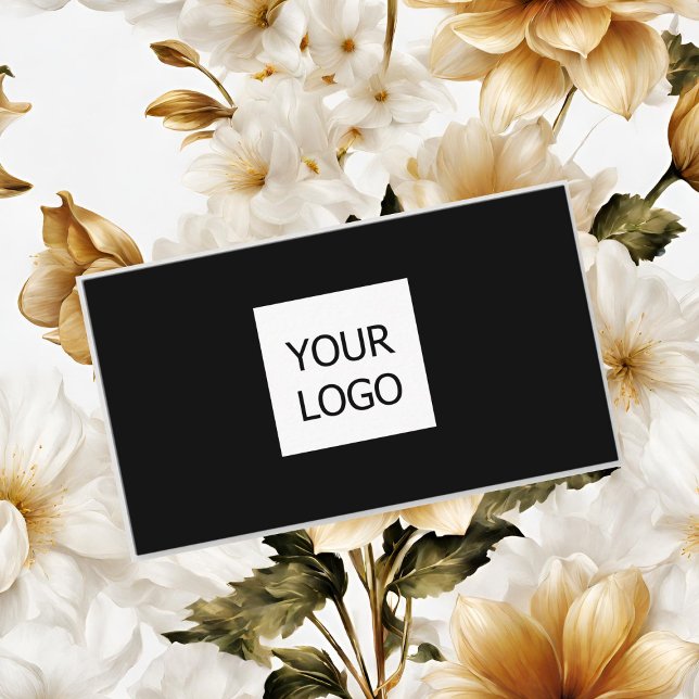 EINFACH MINIMAL FÜGEN SIE IHREN LOGO CUSTOM TEXT H TELEFONNUMMERKARTE (Von Creator hochgeladen)